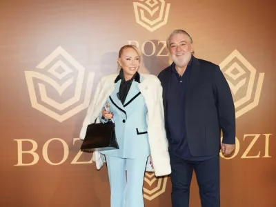 13, November, 2025, Belgrade - The promotion of the Bozi brand and the presentation of the autumn/winter 2025/26 collection was held at the Sava Center. Slobodan Boba Zivojinovic, Fahreta Zivojinovic - Lepa Brena. Photo: Antonio Ahel/ATAImages 13, novembar 2025 Beograd - Promocija brenda Bozi i predstavljanje kolekcije jesen/zima 2025/26 odrzana je u Sava centru. Photo: Antonio Ahel/ATAImages Photo: Antonio Ahel/ATAImages/PIXSELL