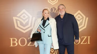 13, November, 2025, Belgrade - The promotion of the Bozi brand and the presentation of the autumn/winter 2025/26 collection was held at the Sava Center. Slobodan Boba Zivojinovic, Fahreta Zivojinovic - Lepa Brena. Photo: Antonio Ahel/ATAImages 13, novembar 2025 Beograd - Promocija brenda Bozi i predstavljanje kolekcije jesen/zima 2025/26 odrzana je u Sava centru. Photo: Antonio Ahel/ATAImages Photo: Antonio Ahel/ATAImages/PIXSELL