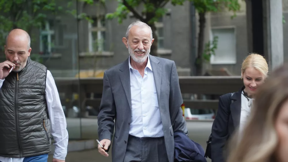 28, April, 2022, Belgrade - The trial of the owner of the acting school Miroslav Aleksic, accused of multiple rapes and sexual harassment of students at his school, has been postponed today in the Higher Court in Belgrade due to the illness of acting judge Zoran Bozovic. Miroslav Aleksic. Photo: Antonio Ahel/ATAImages28, april, 2022, Beograd - Sudjenje vlasniku skole glume Miroslavu Aleksicu, optuzenom za vise silovanja i polnih uznemiravanja polaznica njegove skole, odlozeno je danas u Visem sudu u Beograd zbog bolesti postupajuceg sudije Zorana Bozovica. Photo: Antonio Ahel/ATAImages Photo: Antonio Ahel/ATAImages/PIXSELL