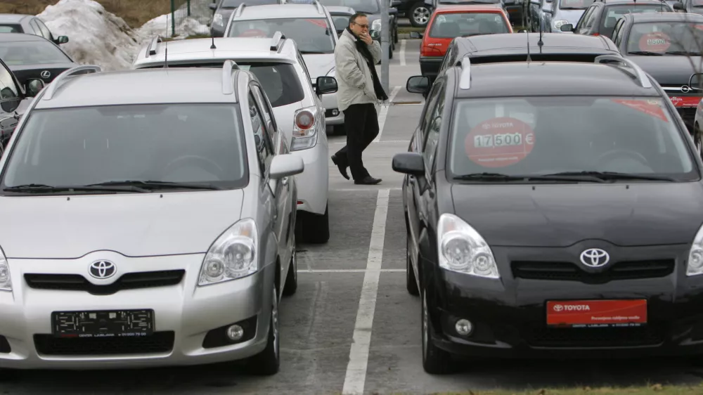 - rabljena vozila - Toyota center Ljubljana, Leskov&scaron;kova 1, BTC, //FOTO: Jaka Adamič