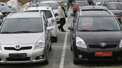 - rabljena vozila - Toyota center Ljubljana, Leskov&scaron;kova 1, BTC, //FOTO: Jaka Adamič