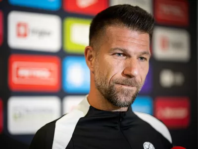 Nemcija, Wuppertal.Trening slovenske nogometne reprezentance.Pomocnik selektorja slovenske nogometne reprezentance Bostjan Cesar.