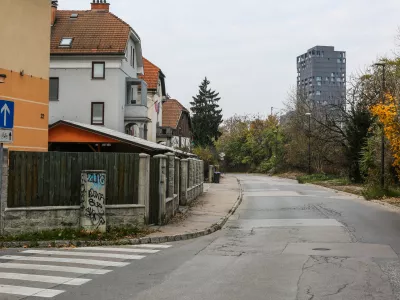 - 03.11.2017 &ndash; Grablovičeva ulica v Ljubljani -  //FOTO: Bojan Velikonja / Foto: Bojan Velikonja