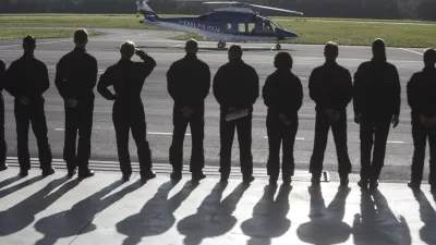 novi policijski helikopter AgustaWestland AW169 - 16.10.2019 – Policija – Letalska policijska enota (LPE) - Letališče Jožeta Pučnika Brnik – prihod novega policijskega helikopterja AW169, proizvajalca Leonardo Helicopters v vrednosti 14.624.048,00 € //FOTO: Jaka Gasar