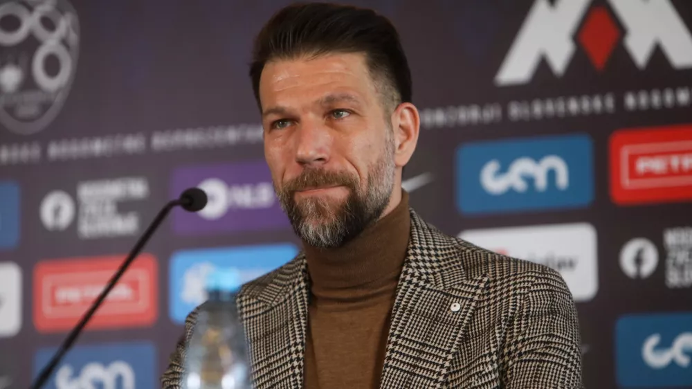 21.01.2025. Bo&scaron;tjan Cesar novi selektor slovenske nogometne reprezentance. Foto: Bojan Velikonja