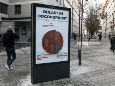 15.01.2026 - Predvolilni plakat - SDS - slovenska demokratska stranka - parlamentarne volitve 2026Foto: Luka Cjuha / Foto: Luka Cjuha