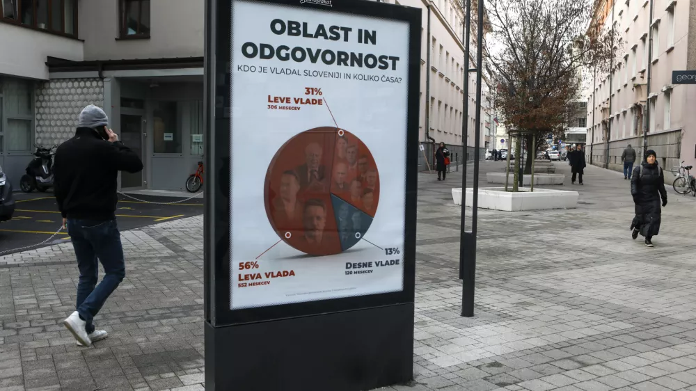 15.01.2026 - Predvolilni plakat - SDS - slovenska demokratska stranka - parlamentarne volitve 2026Foto: Luka Cjuha / Foto: Luka Cjuha