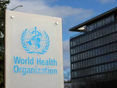 FILE PHOTO: A view shows The World Health Organization (WHO) headquarters in Geneva, Switzerland, January 28, 2025. REUTERS/Denis Balibouse/File Photo