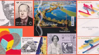 V petek bo iz&scaron;lo sedem novih slovenskih priložnostnih po&scaron;tnih znamk. 