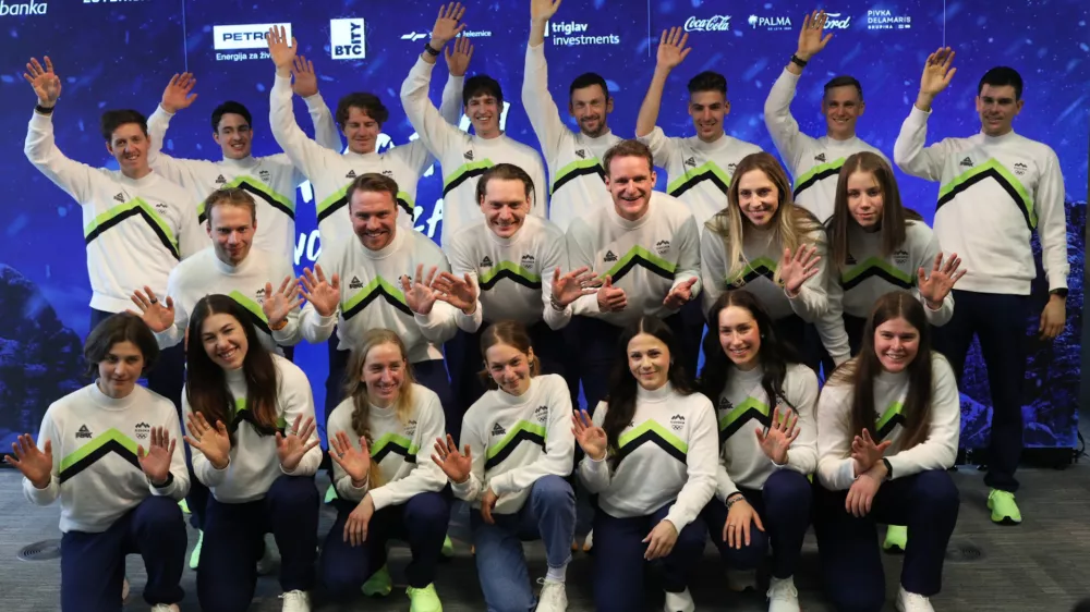 27.01.2026. Predstavitev slovenske olimpijske reprezentance. Foto: Bojan Velikonja