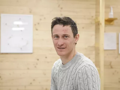 20.01.2026 - Peter Prevc, nekdanji slovenski smučarski skakalec, Foto: Luka Cjuha