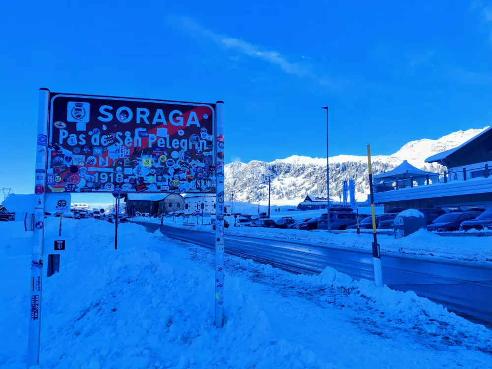 (FOTO) Reportaža iz Predazza: Velika gneča bo, zato pravočasno na pot