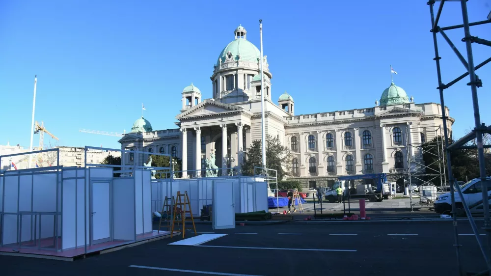 Beograd, Ćacilend, &scaron;otori, odstranjevanje. Foto: Profimedia