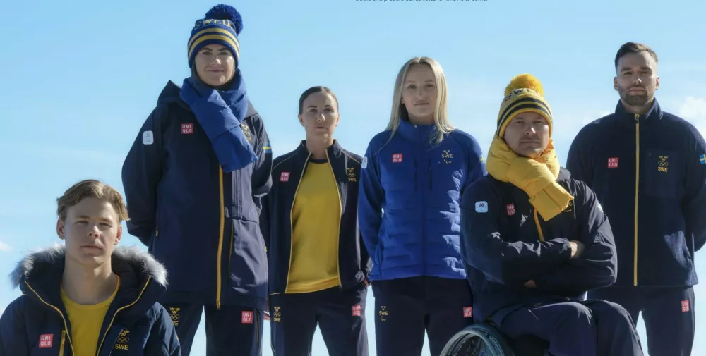 &Scaron;vedska, olimpijske igre, kolekcija / Foto: Uniqlo.com