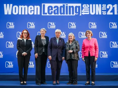 Madrid.Obisk predsednice republike Natase Pirc Musar v Kraljevini Spaniji.Udelezba na konferenci: GWL Voices Dialogue Madrid 2026 "Zenske, ki vodijo OZN 21. stoletja".