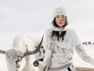 Za zimske igre se uniforme mongolske ekipe znova izkazujejo kot eden najbolj omenjenih videzov. F IG