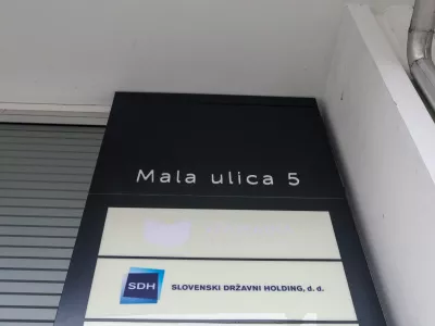 20.01.2026 - Sedež SDH - Slovenski državni holding - Mala ulica 5Foto: Luka Cjuha