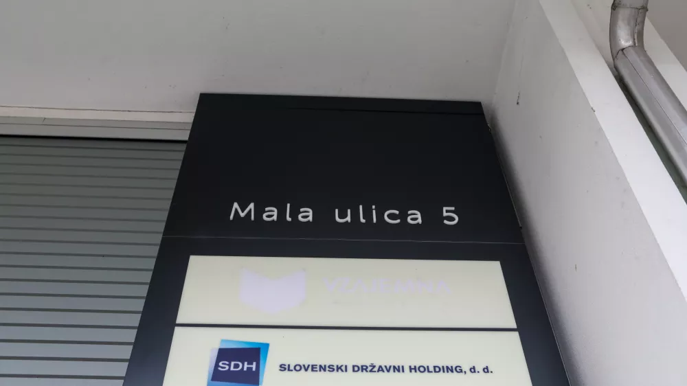 20.01.2026 - Sedež SDH - Slovenski državni holding - Mala ulica 5Foto: Luka Cjuha