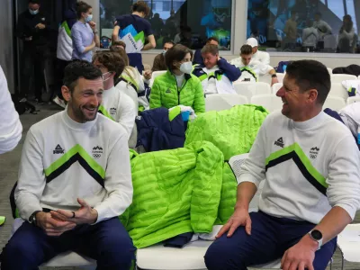 - Jakov Fak,- 27.01.2026. - Novinarska konferenca Olimpijskega komiteja Slovenije z uradno predstavitvijo reprezentance za nastop na olimpijskih igrah 2026 v Italiji.//FOTO: Bojan Velikonja