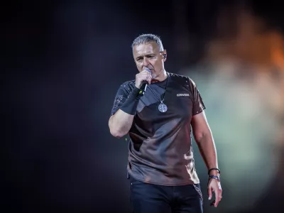 04.08.2025., Sinj - Koncert Marka Perkovica Thompsona na Sinjskom Hipodromu. Photo: Zvonimir Barisin/PIXSELL/PIXSELL