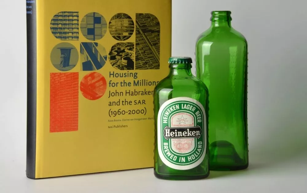 Heinekenova steklenica je bila hkrati embalaža za pivo in gradbeni element. 