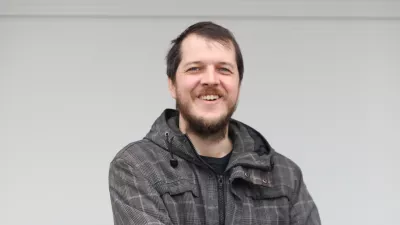 - 12.02.2026. - Klemen Fajs, pobudnik Iniciative za Štepanjsko naselje, ki hoče razrešit problematiko s parkirišči.//FOTO: Bojan Velikonja