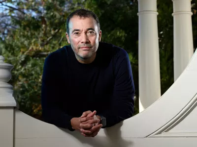 FILE - Will Lewis, publisher and CEO of The Washington Post, poses for a portrait in Washington, Sunday, Nov. 5, 2023. (Matt McClain/The Washington Post via AP, File)
