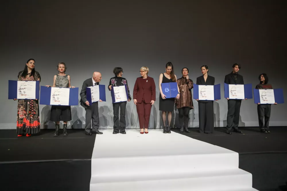 7.2.2026 - Proslava ob slovenskem kulturnem prazniku s podelitvijo Pre&scaron;ernovih nagrad in nagrad Pre&scaron;ernovega sklada - Pre&scaron;ernove nagradeFoto: Luka Cjuha