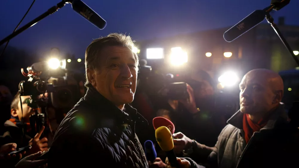 FILE PHOTO: Zdravko Mamic in Zagreb, Croatia, December 18, 2015. REUTERS/Antonio Bronic/File Photo