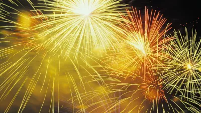 Exploding fireworks, ognjemet