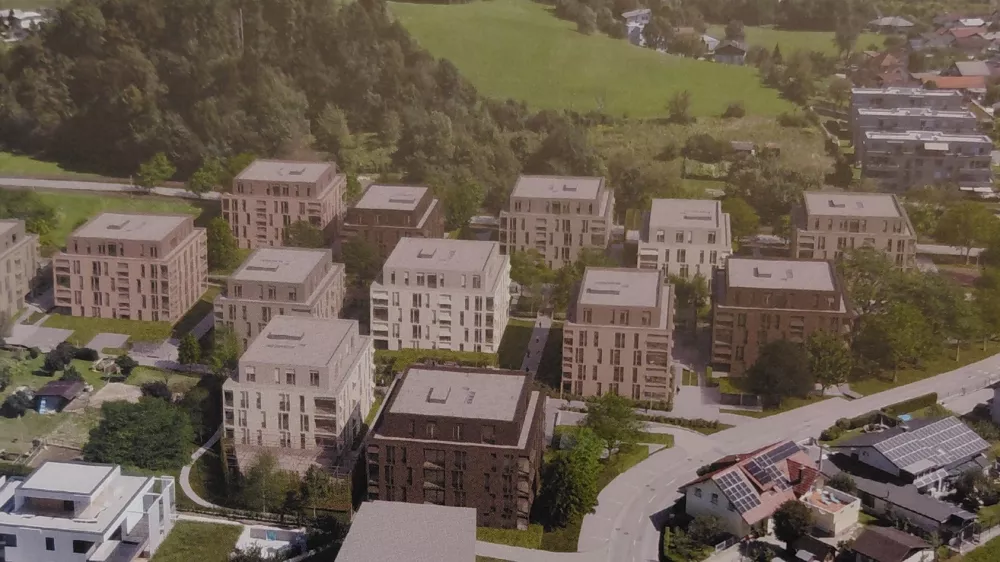 Za prestolnico pomembno sosesko Podutik &ndash; Glince s 387 stanovanji pa bo do izgradnje zadnje faze morala Direkcija RS za vode zgraditi &scaron;e zadrževalnik. F render