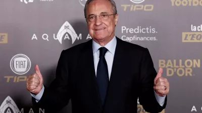 Soccer Football - 63rd Ballon d'Or - The Grand Palais, Paris, France - December 3, 2018  President of Real Madrid Florentino Perez arrives  REUTERS/Benoit Tessier