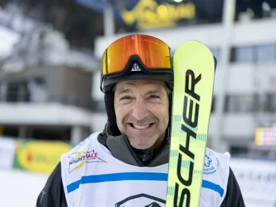 Nekoč je bil odličen smučar, danes je komentator za avstrijsko ORF. Slika je nastala januarja letos. / Foto: Profimedia