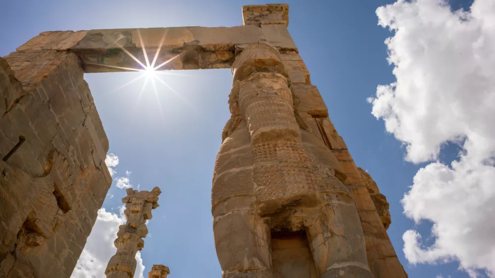 Ostanki Perzepolisa v Iranu / Foto: Petr Kahanek