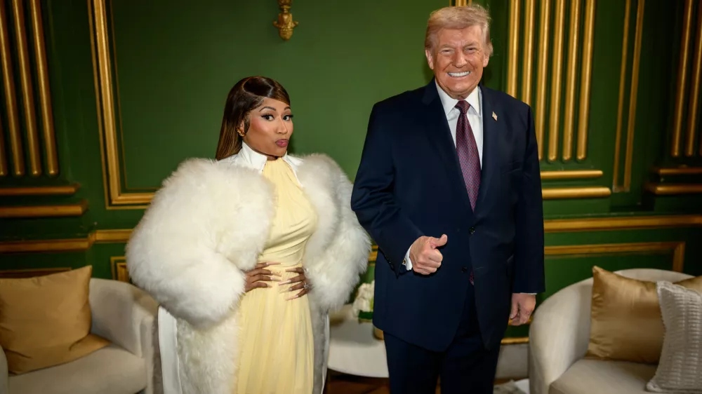 Trump Nicki Minaj / Foto: Daniel Torok