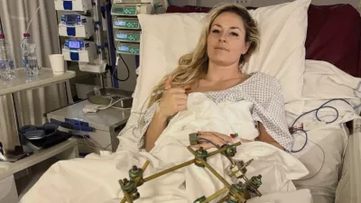 Lindsey Vonn po tretji operaciji noge.