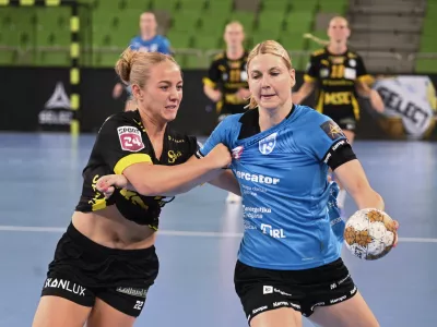 Mavsar Tamara14.09.2024 Rokomet, liga prvakinj, Krim Mercator - Nyk&ouml;bing FOTO: Nik Erik Neubauer