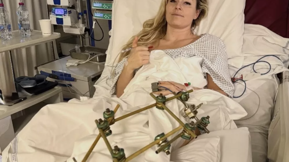 Lindsey Vonn po tretji operaciji noge.