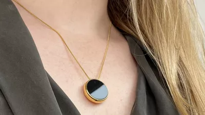 WORDS BYLINE: Hayley ChamberlainA new wearable necklace has been developed to help people monitor and protect their skin from everyday exposure to light.US startup Loox has revealed the Loox Pendant, which it claims is the world's first AI-powered device capable of tracking UV and visible light in real time.The pendant-style device has been created in response to mounting scientific evidence showing that more than 80% of visible skin ageing is caused by sun exposure. Developers say the goal is to bridge the gap between research and real-life behaviour, giving users personalised insights they can act on day to day.Worn around the neck and positioned close to the face &ndash; the most exposed part of the body &ndash; the Loox Pendant continuously measures UV and light levels throughout the day. Its three core functions include daily exposure tracking, live UV and light readings, and detection of so-called "hidden UV" sources.These hidden sources can include light entering through windows or even indoor lighting, exposure many people don't realise they're getting. The device can also alert users if they're not getting enough sunlight, which plays a key role in overall skin health.Data collected by the pendant is processed using AI and combined with more than 24 personal and environmental factors, including skin type, tone and sensitivity, UV index and cloud coverage. From this, the device delivers six tailored insights: Morning Sunlight, UV Protection, Hidden UV Protection, UV Balance, UV Recovery and Evening Light.According to the company, this allows the pendant to adapt to each user's lifestyle and surroundings, helping them decide when it's time to apply SPF &ndash; and when it may not be necessary.The hardware itself features ultra-sensitive, wide-angle UV and visible light sensors capable of detecting even very low levels of exposure. Despite its technical focus, Loox has leaned heavily into aesthetics, designing the pendant as a fashion-forward accessory made from premium materials.The wearable is water and dust resistant, comes with an adjustable neck strap and supports wireless charging. A single charge is said to last up to seven days.Loox says its broader mission is to "redefine the relationship with light" and help users harness its effects for better long-term health and longevity.The Loox Pendant will be available in SkySilver, JetBlack and SunGold finishes, with 15 different neck strap colour combinations. Pre-orders are set to open in early 2026, with deliveries expected by mid-2026.Prices will start from 9 (&pound;140) for limited Insider editions, which can be reserved now for  via the company's website.When: 16 Jan 2026Credit: Loox/INSTARimages**EDITORIAL USE ONLY. MATERIALS ONLY TO BE USED IN CONJUNCTION WITH EDITORIAL STORY. THE USE OF THESE MATERIALS FOR ADVERTISING, MARKETING OR ANY OTHER COMMERCIAL PURPOSE IS STRICTLY PROHIBITED. MATERIAL COPYRIGHT REMAINS WITH STATED PHOTOGRAPHER AND/OR SUPPLIER.**,Image: 1066513092, License: Rights-managed, Restrictions: EDITORIAL USE ONLY. MATERIALS ONLY TO BE USED IN CONJUNCTION WITH EDITORIAL STORY. THE USE OF THESE MATERIALS FOR ADVERTISING, MARKETING OR ANY OTHER COMMERCIAL PURPOSE IS STRICTLY PROHIBITED. MATERIAL COPYRIGHT REMAINS WITH STATED PHOTOGRAPHER AND/OR SUPP, Model Release: no