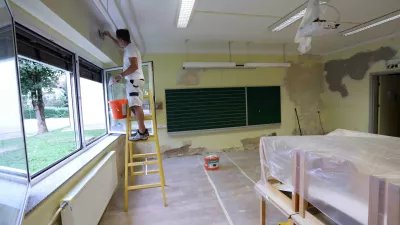 01.09.2023 - osnovna šola Komenda Moste, prvi šolski dan, obnova po poplavahFoto: Tomaž Skale