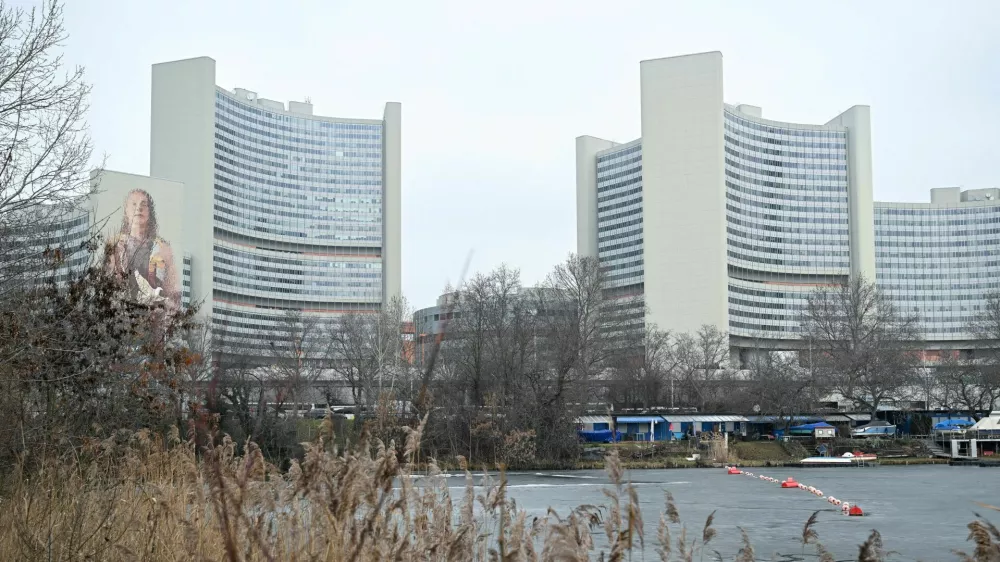FILE PHOTO: The IAEA headquarters in Vienna, Austria, January 30, 2026. REUTERS/Elisabeth Mandl/File Photo