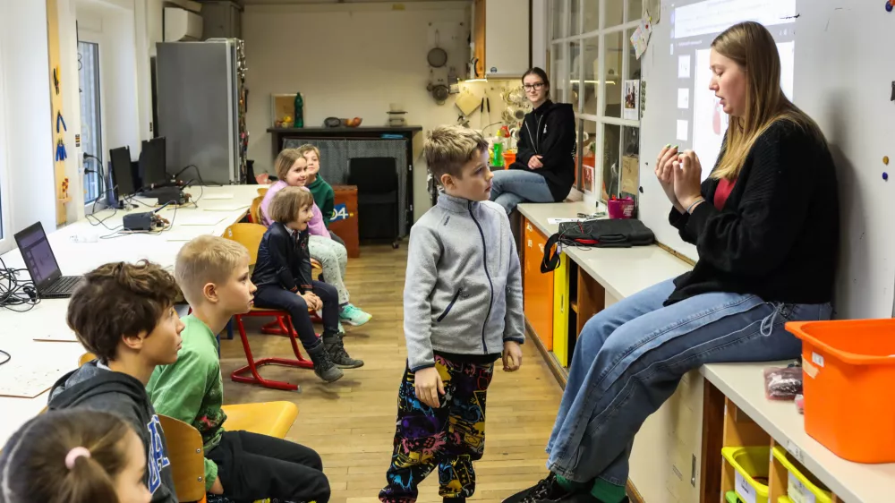 - 17.02.2026. - Mladinsko razvojnio tehnolo&scaron;ki center 404. Počitni&scaron;ko varstvo otrok pozimi.//FOTO: Bojan Velikonja