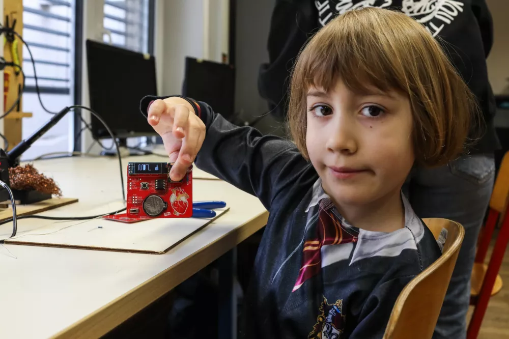 - 17.02.2026. - Mladinsko razvojnio tehnolo&scaron;ki center 404. Počitni&scaron;ko varstvo otrok pozimi.//FOTO: Bojan Velikonja