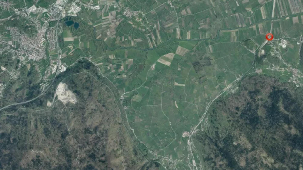 Zapora ceste Vrhnika&ndash;Podpeč