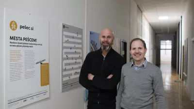 - 12.02.2026. - Urban Jeriho in Aidan Cerar, predstavnika In&scaron;tituta Ipop.//FOTO: Bojan Velikonja