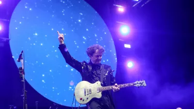 Koncert rock skupine Bijelo dugme v Sloveniji leta 2018, na fotografiji Goran Bregović. / Foto: Luka Cjuha