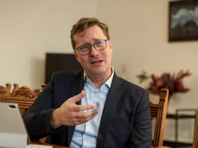  - 26.01.2026. - Vladimir Prebilič, Predsednik stranke Prerod in Evropski poslanec.//FOTO: Bojan Velikonja