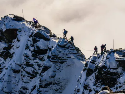 Plezalci na Velikem Kleku. Slika je simbolična. / Foto: Istock