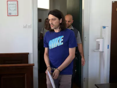 Niko Stariha - 29.07.2022 &ndash; sojenje Niku Starihi, ki je oktobra 2019 v priporu na Pov&scaron;etovi zažgal celico.//FOTO: Tomaž Skale