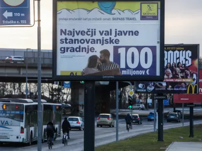 - Predvolilni plakat Svoboda,- 30.01.2026. - Državnozborske volitve 2026, ki bodo 22.03.2026. Predvolilni plakati. Predvolilni plakat.//FOTO: Bojan Velikonja